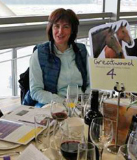 Tanya Stevenson of Channel 4 Racing - but shouldn't she be on the telly?