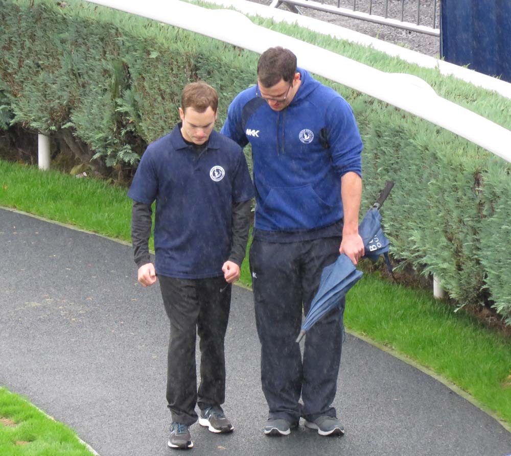 Ed Barrett's charity walk