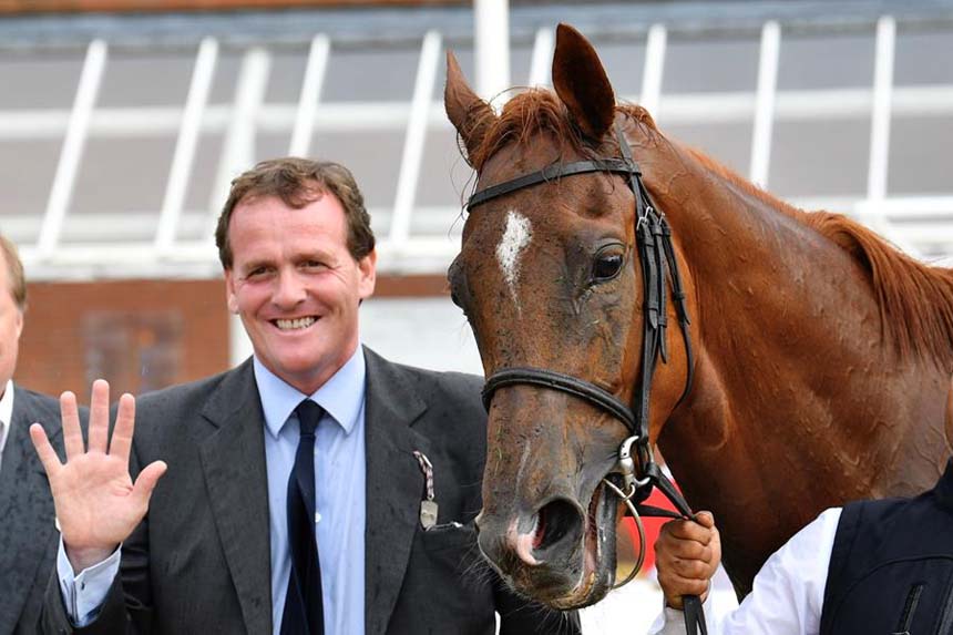 A very happy Richard Hannon