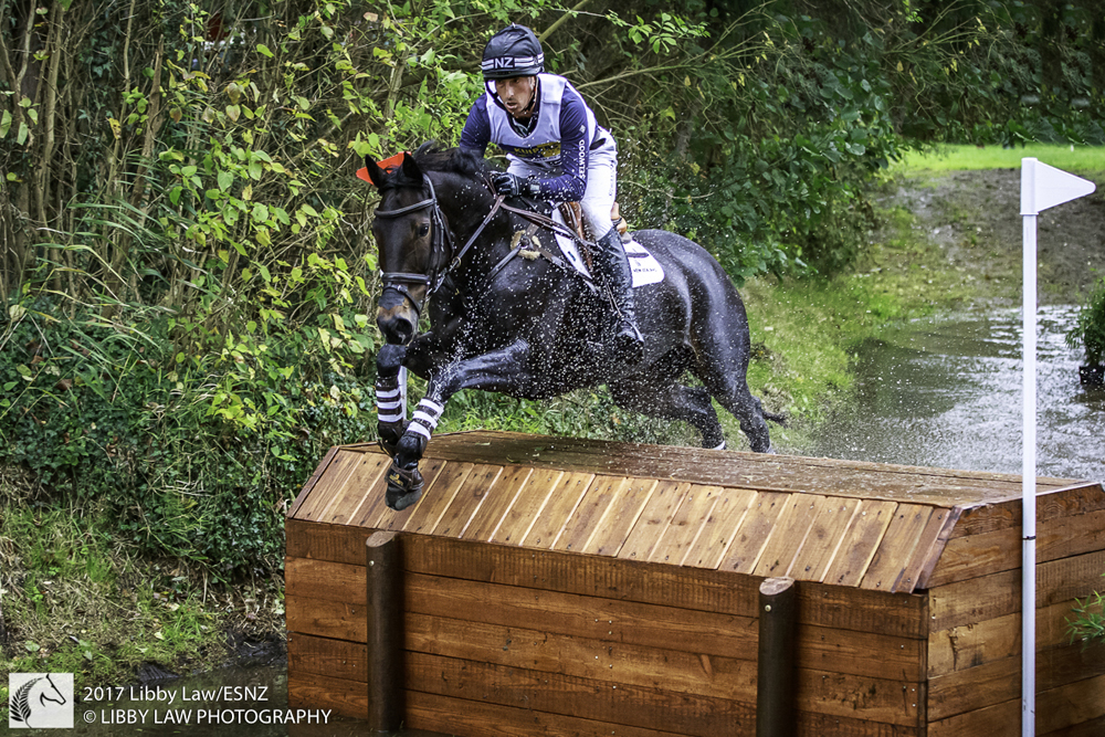 Tim Price and Cekatinka on Boekelo's cross country course