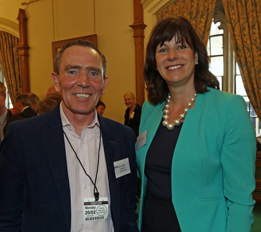Rory O'Dowd with Claire Perry MP