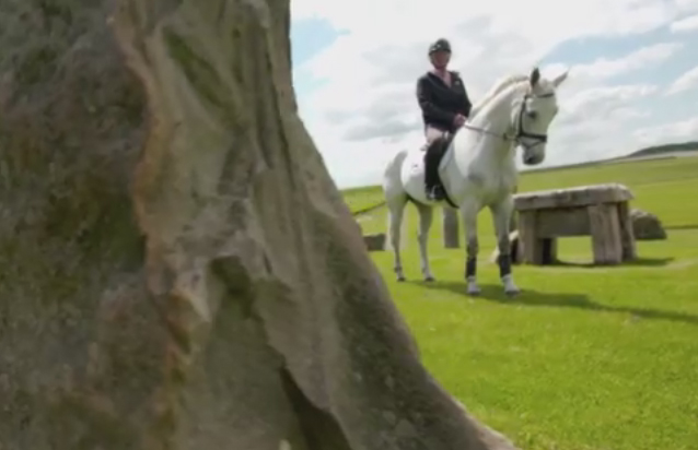 Avebury at the Avebury fence - from the video
