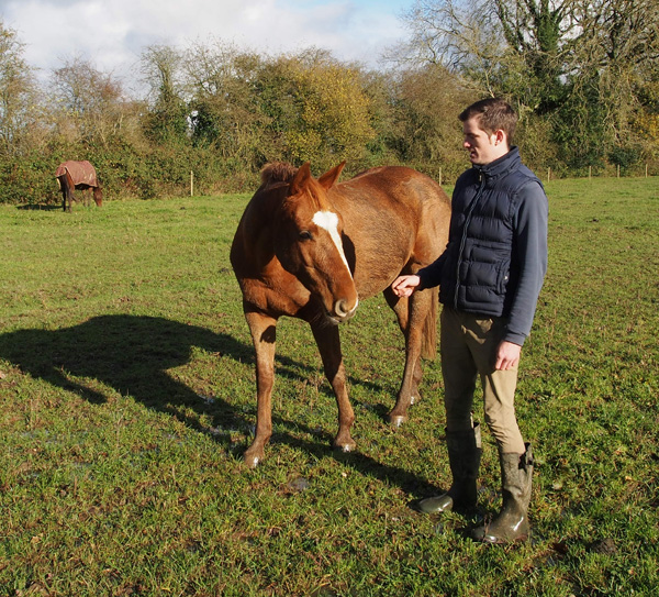 Darcy and Tom Hanlom at High Hope's Stud